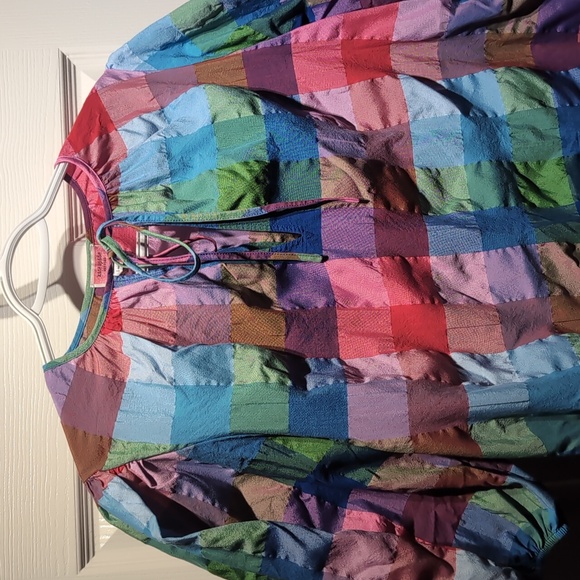 Kate Spade Multicolor Patchwork Top - Picture 9 of 10